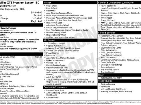 Certified 2023 Cadillac XT5 Premium Luxury AWD/4WD image 36