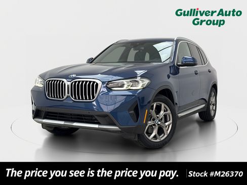 Used 2022 BMW X3 xDrive30i w/ Convenience Package AWD/4WD image 1