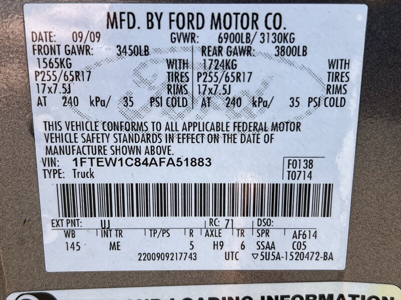 Used 2010 Ford F150 XLT RWD image 33