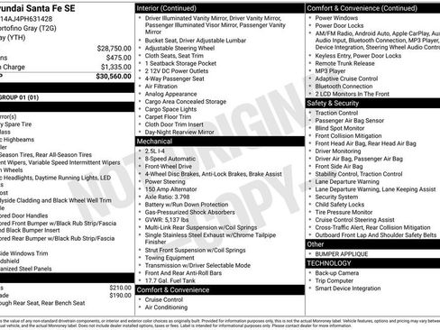 Used 2023 Hyundai Santa Fe SE image 35