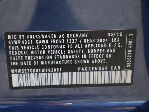 New 2026 Volkswagen GTI SE FWD image 29