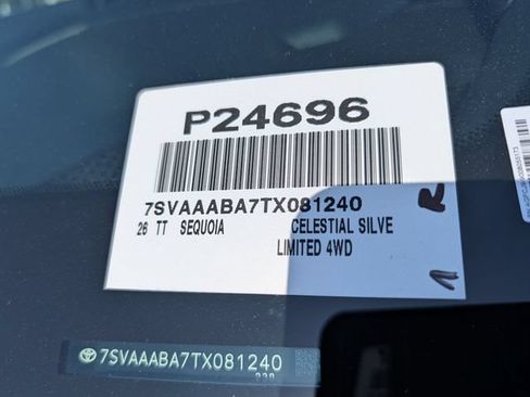 Certified 2026 Toyota Sequoia Limited w/ Nightshade Package AWD/4WD image 38