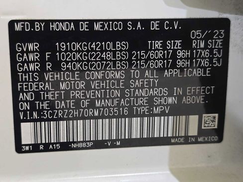 Used 2024 Honda HR-V EX-L image 34
