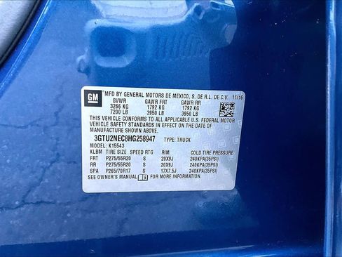 Used 2017 GMC Sierra 1500 SLT w/ SLT Premium Package AWD/4WD image 32