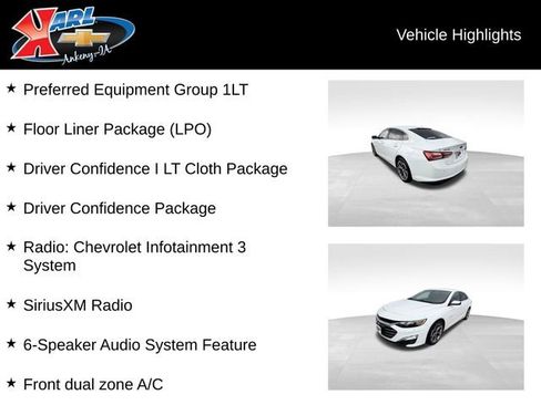 Certified 2020 Chevrolet Malibu LT FWD image 2