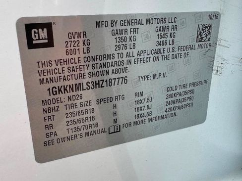 Used 2017 GMC Acadia SLT FWD image 37