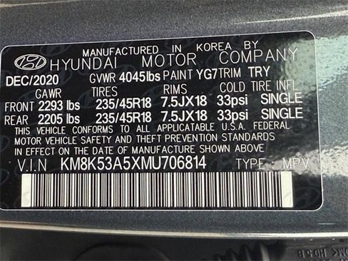 Used 2021 Hyundai Kona Ultimate w/ Cargo Package image 28