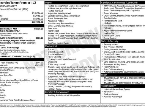 Used 2018 Chevrolet Tahoe Premier image 49