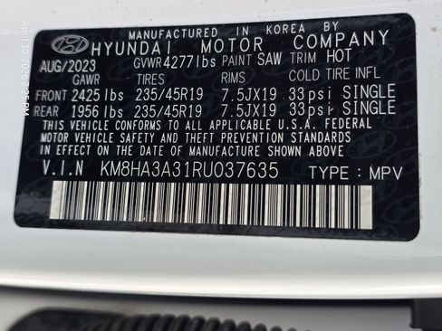 Certified 2024 Hyundai Kona N Line FWD image 33