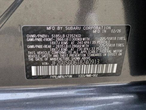 New 2026 Subaru Crosstrek 2.5i Sport AWD/4WD image 19