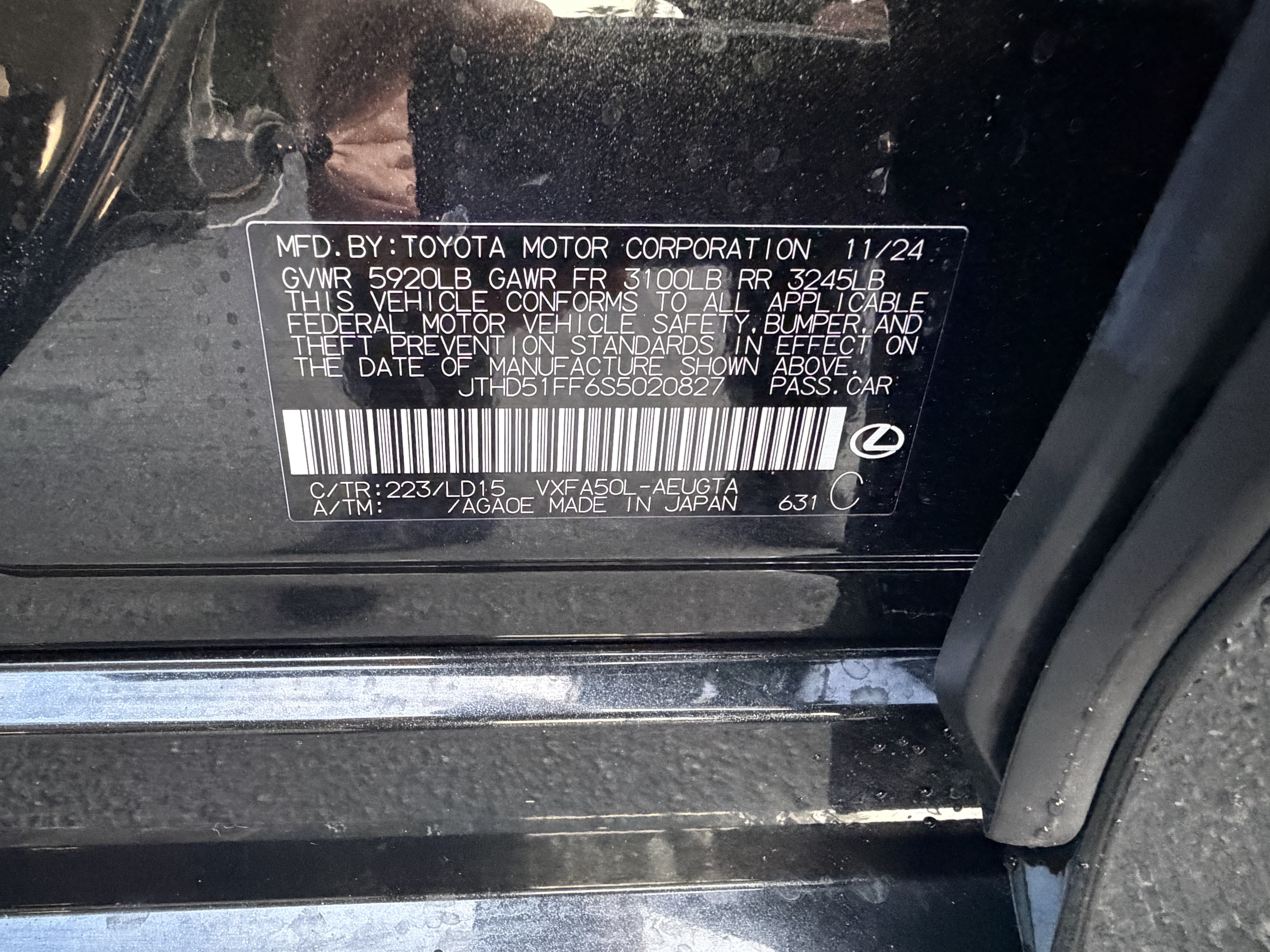 Used 2025 Lexus LS 500 RWD image 49