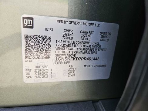 Used 2023 Chevrolet Suburban Premier AWD/4WD image 66