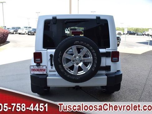 Used 2015 Jeep Wrangler Unlimited Sahara w/ Katzkin Premium Leather Group image 8