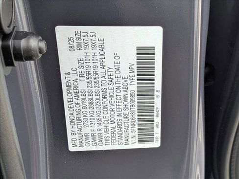 New 2026 Honda Odyssey Touring image 16