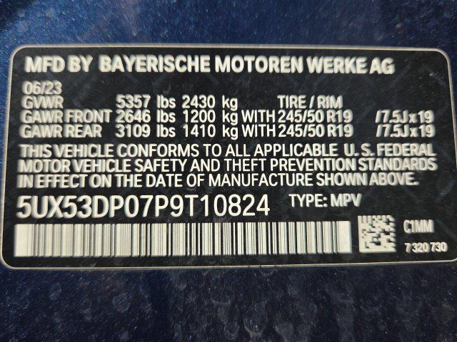 Used 2023 BMW X3 xDrive30i w/ Convenience Package AWD/4WD image 22
