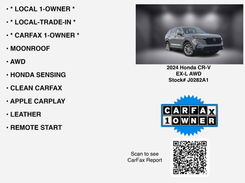 Used 2024 Honda CR-V EX-L image 7