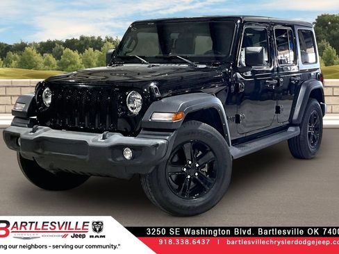 Used 2021 Jeep Wrangler Unlimited Sport AWD/4WD image 1