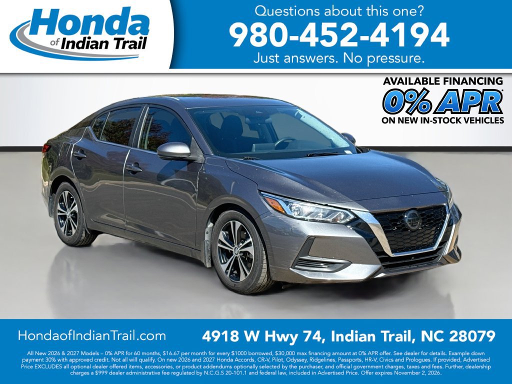 Used 2020 Nissan Sentra SV FWD 360° Tour