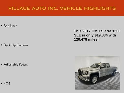 Used 2017 GMC Sierra 1500 SLE w/ SLE Value Package AWD/4WD image 21