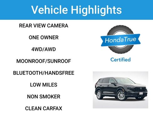 Certified 2025 Honda CR-V EX image 2