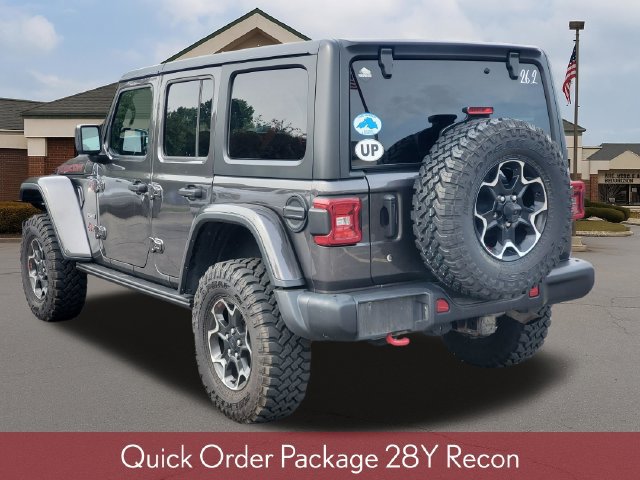 Used 2020 Jeep Wrangler Unlimited Rubicon w/ Quick Order Package 28Y Recon AWD/4WD image 3