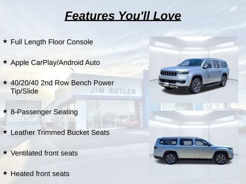 Used 2024 Jeep Wagoneer L Series II w/ Flexible Seating Group AWD/4WD image 18