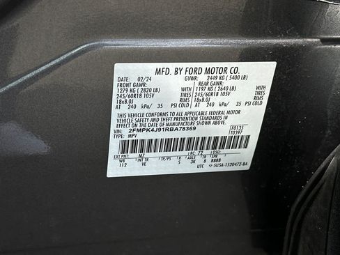 Used 2024 Ford Edge SEL AWD/4WD image 34