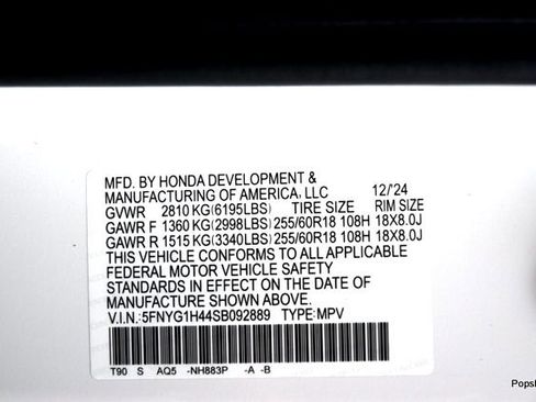 Certified 2025 Honda Pilot EX-L image 23