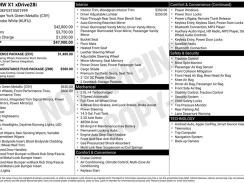 New 2026 BMW X1 xDrive28i w/ Convenience Package image 11
