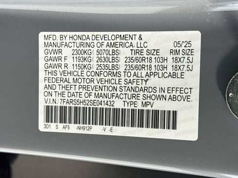 Certified 2025 Honda CR-V Sport image 35