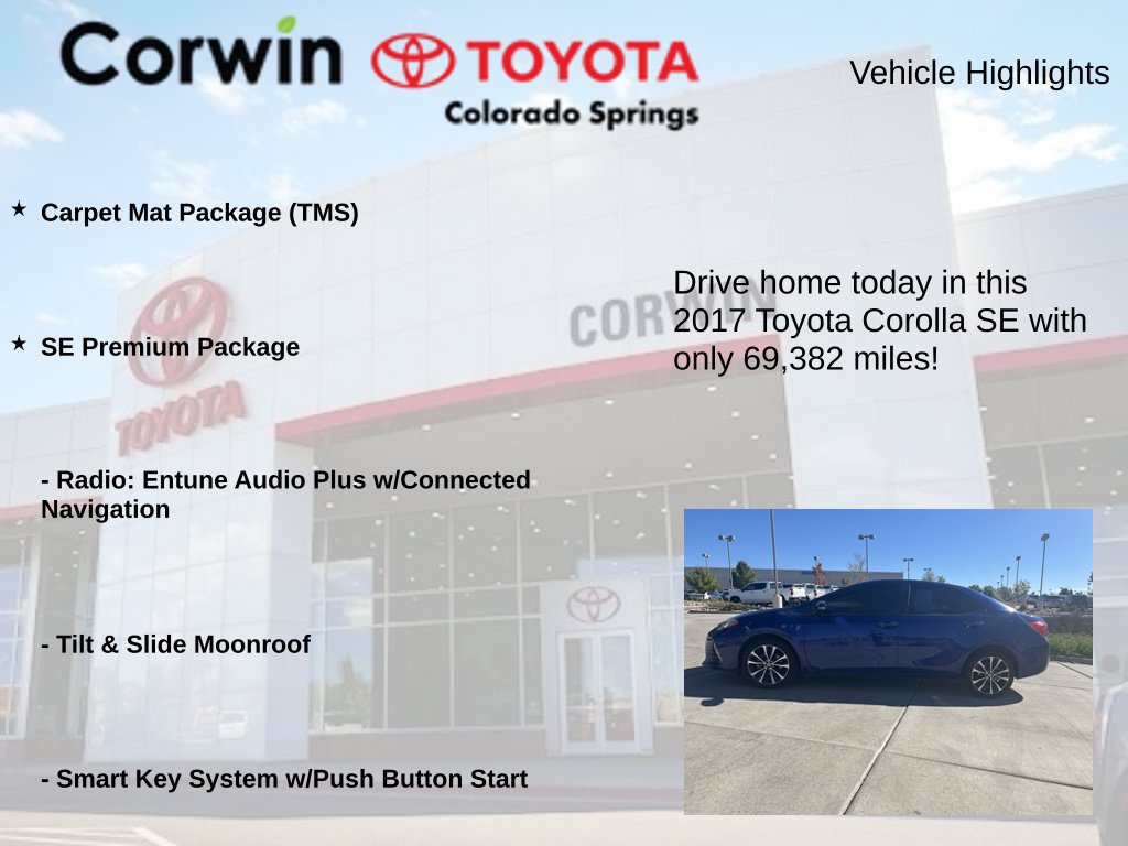 Used 2017 Toyota Corolla SE w/ SE Premium Package FWD image 6