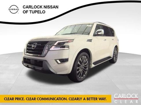 Used 2024 Nissan Armada Platinum w/ Captain's Chairs Package image 1