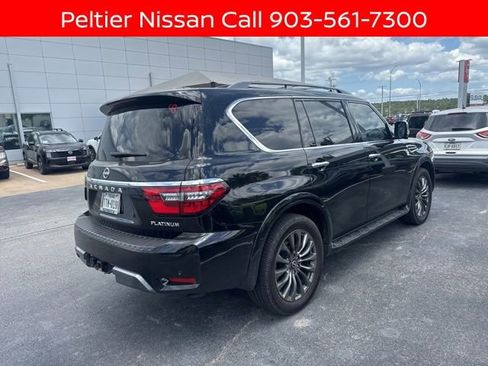 Certified 2024 Nissan Armada Platinum w/ Captain's Chairs Package AWD/4WD image 2