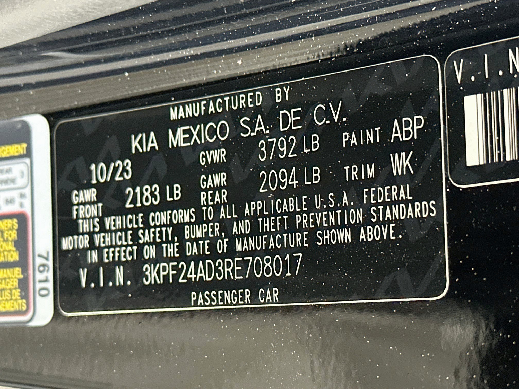 Used 2024 Kia Forte LXS FWD image 12