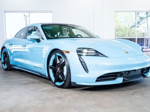 Used 2021 Porsche Taycan Turbo w/ Performance Package image 4