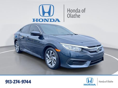 Certified 2018 Honda Civic EX image 1