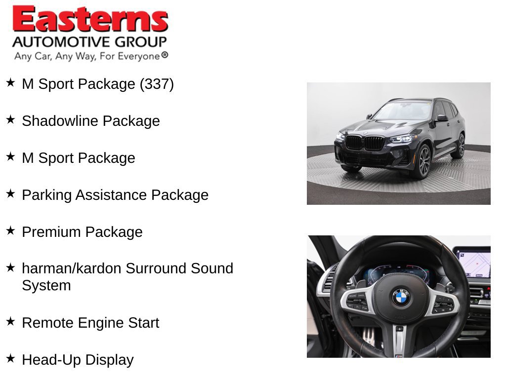 Used 2023 BMW X3 sDrive30i w/ M Sport Package RWD image 13