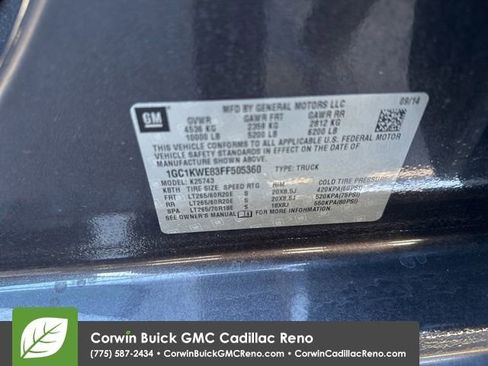 Used 2015 Chevrolet Silverado 2500 LTZ w/ Duramax Plus Package image 10