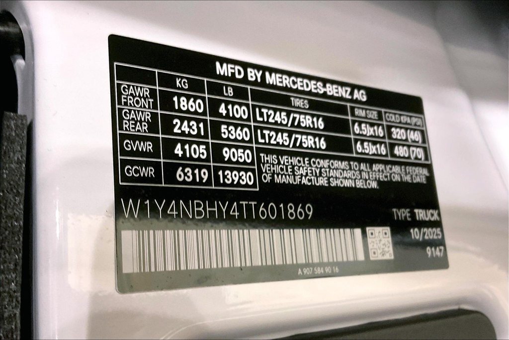 Used 2026 Mercedes-Benz Sprinter 2500 image 23