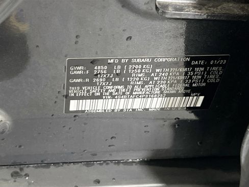 Used 2023 Subaru Outback Premium image 32