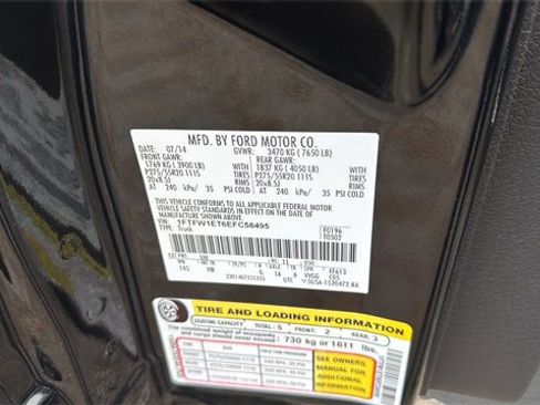 Used 2014 Ford F150 Lariat w/ Equipment Group 502A Luxury image 29