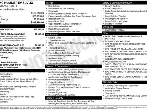 New 2024 GMC Hummer EV 3X w/ Omega Edition image 4