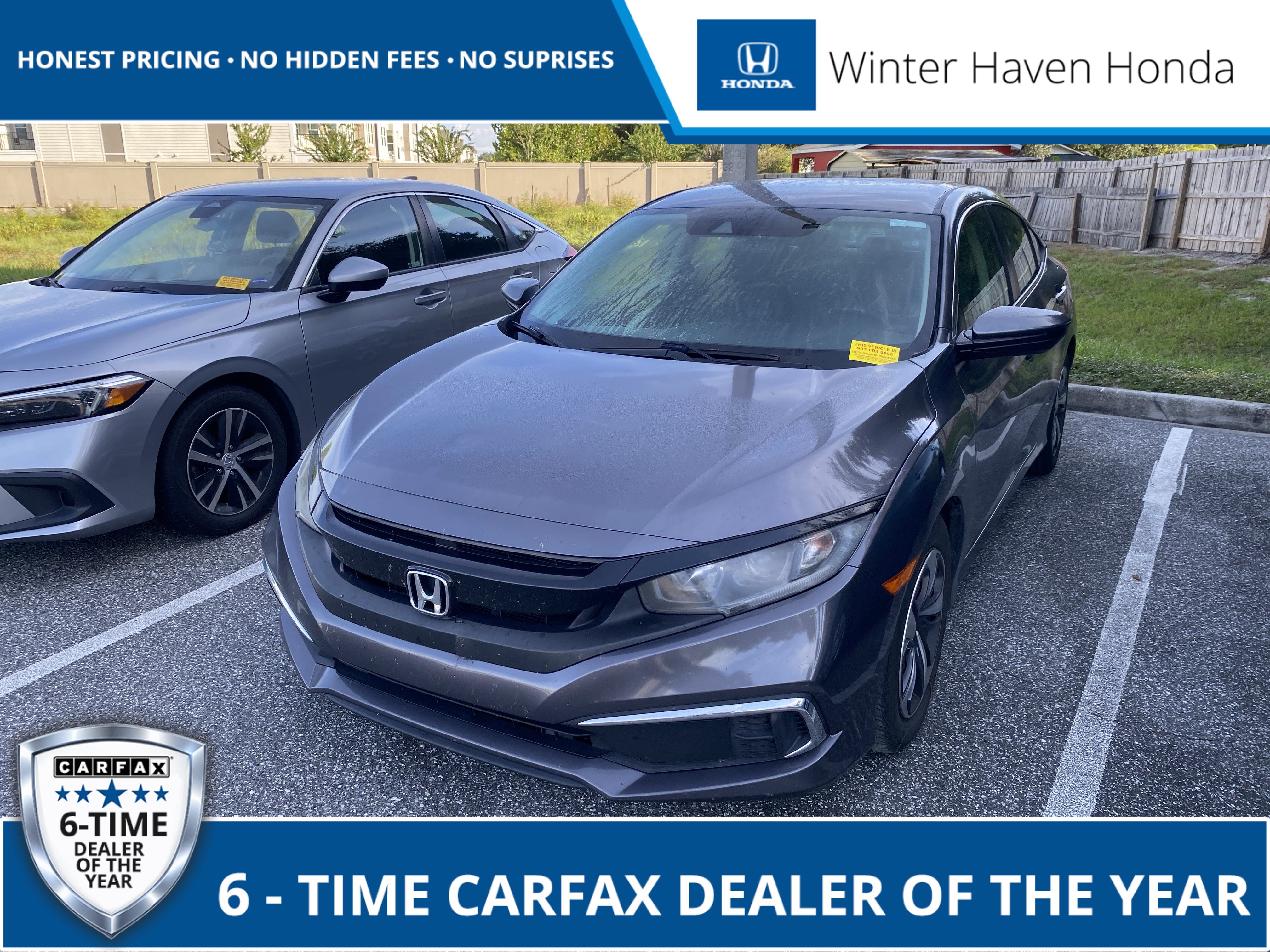 Used 2020 Honda Civic LX image 1