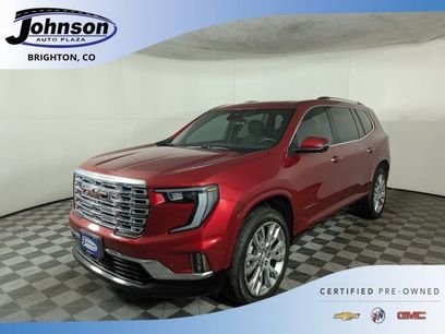 Certified 2025 GMC Acadia Denali w/ Super Cruise Package