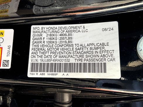 Certified 2024 Acura TLX w/ Technology Package image 35