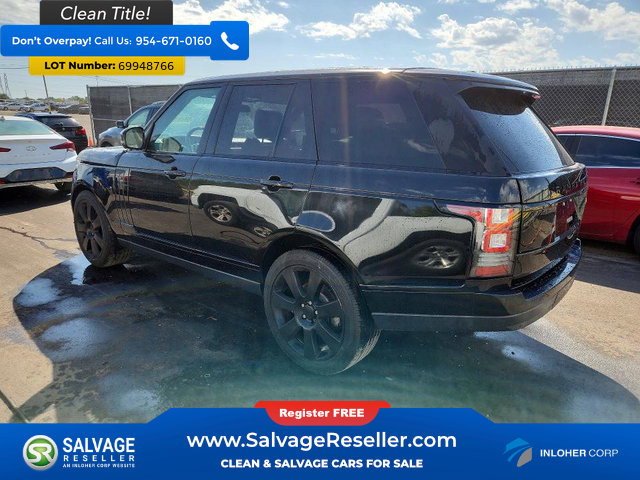 Used 2015 Land Rover Range Rover HSE AWD/4WD image 3