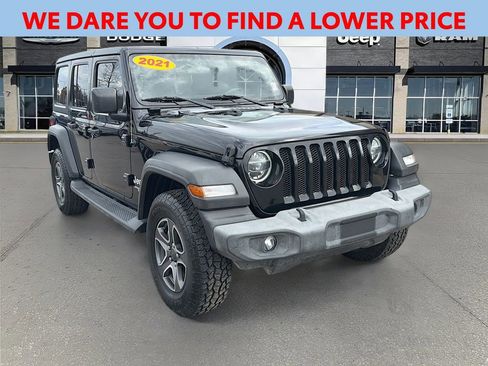 Used 2021 Jeep Wrangler Unlimited Sport S image 1
