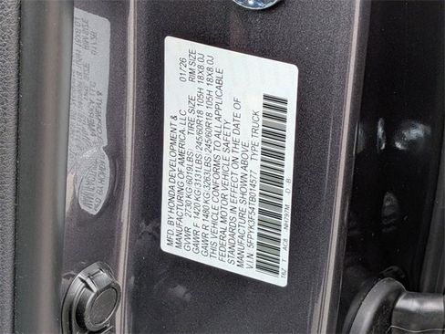 New 2026 Honda Ridgeline RTL image 36