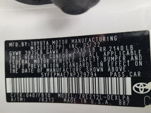 Used 2022 Toyota Corolla LE FWD image 33