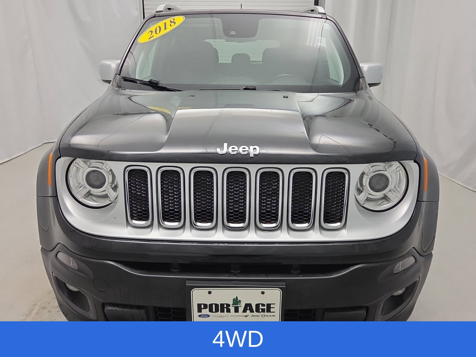 Certified 2018 Jeep Renegade Limited w/ UConnect 8.4 Nav Group AWD/4WD image 2